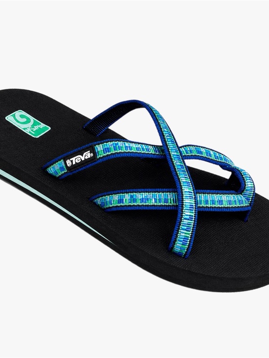 Teva Shoes - Teva Olowahu Blue Mush Sandal Sz 5